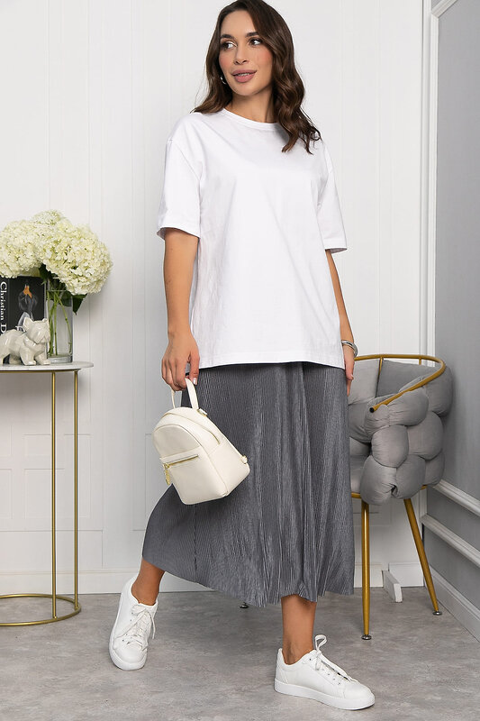 LT Collection Юбка 549217 Ю14062-22М серый