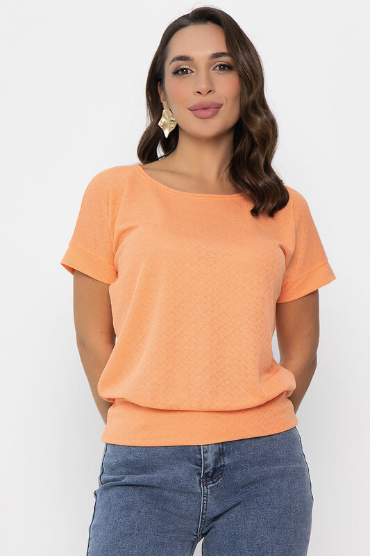 LT Collection Блуза 549222 Б14088-3М оранжевый