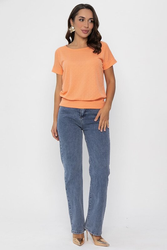 LT Collection Блуза 549222 Б14088-3М оранжевый