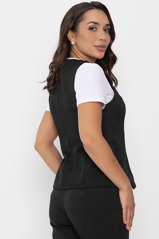 LT Collection Жилет 549225 Б14085-13М черный