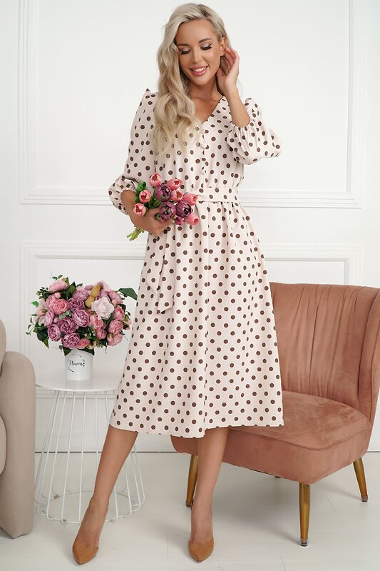 LT Collection Платье 549227 П14113-45М светло-бежевый