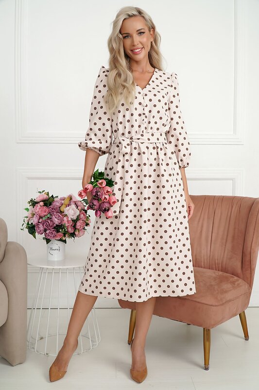 LT Collection Платье 549227 П14113-45М светло-бежевый