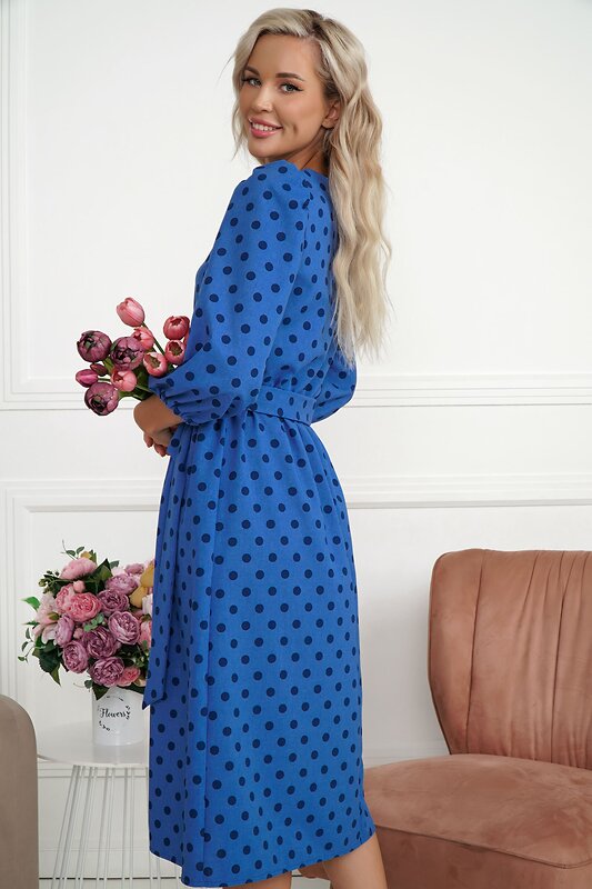 LT Collection Платье 549229 П14115-45М синий