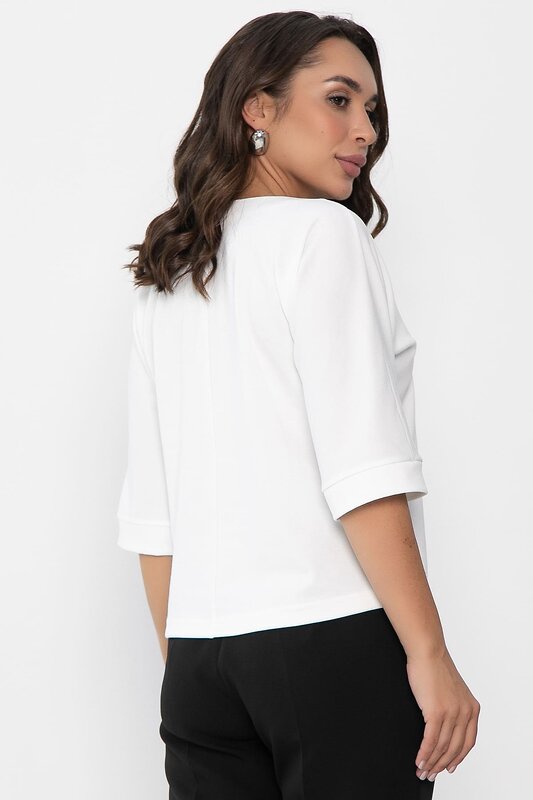 LT Collection Блуза 549230 Б14108-29М белый