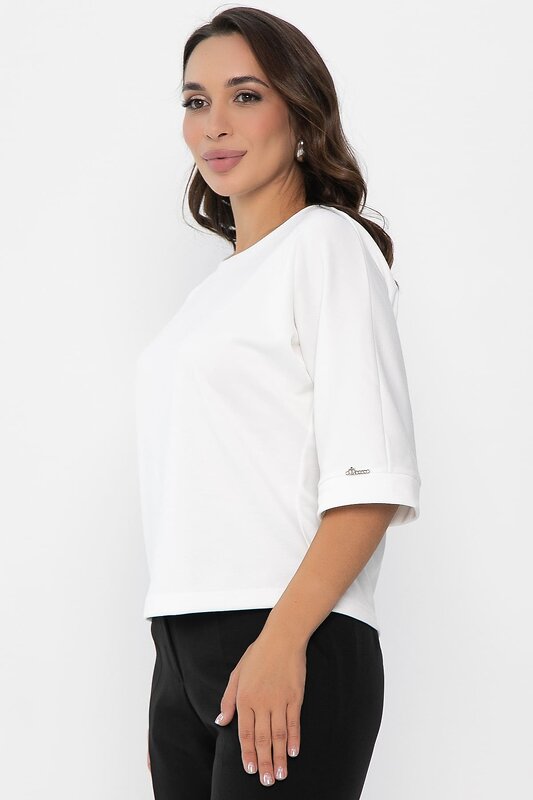 LT Collection Блуза 549230 Б14108-29М белый