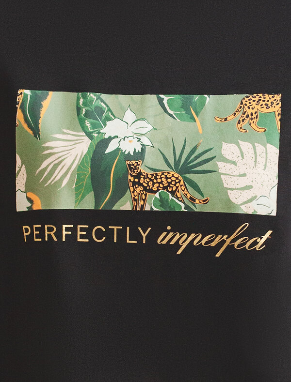 VILATTE Футболка 549307 D49.089 черный_perfectly_imperfect
