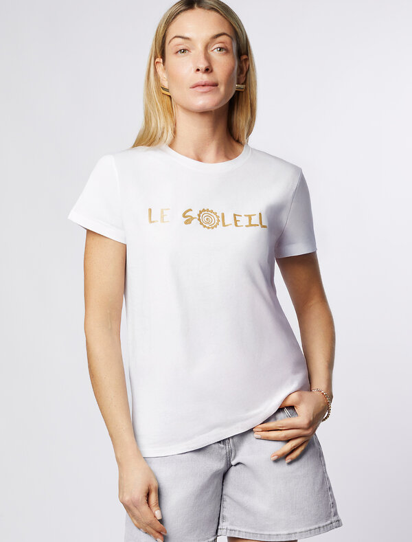 VILATTE Футболка 549340 D49.092 белый_le_soleil