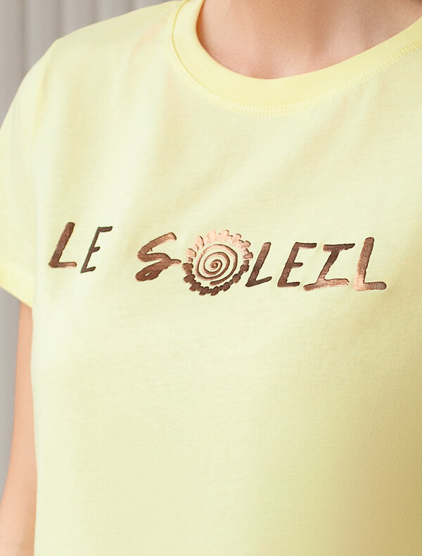 VILATTE Футболка 549351 D49.092 лимонный_le_soleil
