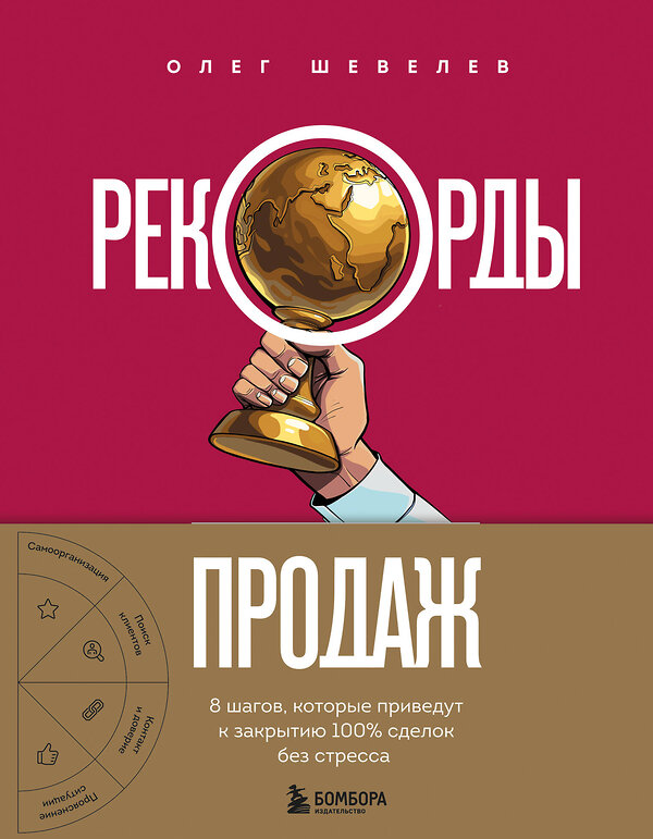 Эксмо Олег Шевелев "Рекорды продаж. 8 шагов, которые приведут к закрытию 100% сделок без стресса" 549380 978-5-04-213644-3