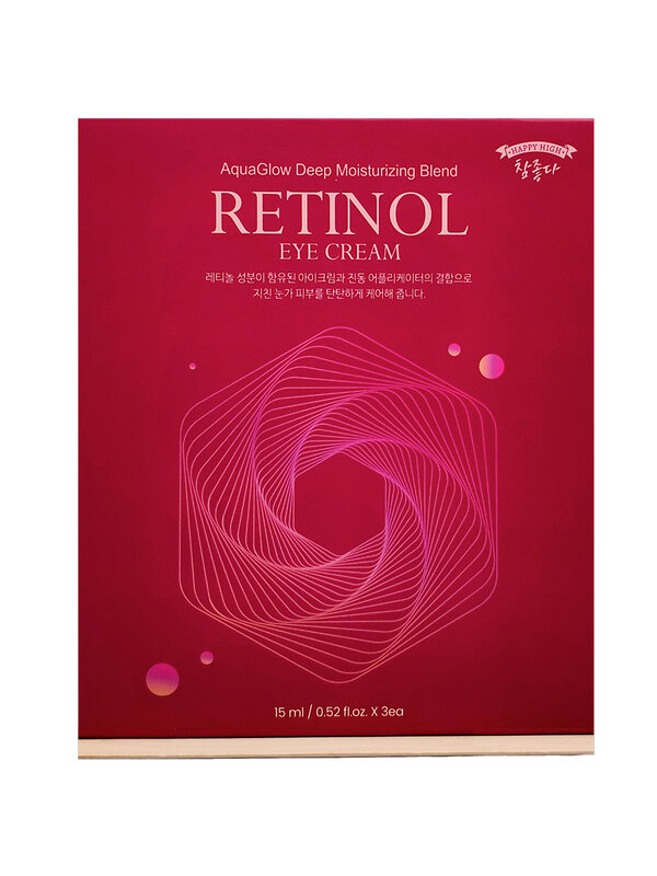 HAPPY HIGH Крем для кожи вокруг глаз с ретинолом / Retinol Eye Cream, 15 мл x 3 шт. 549992 27965