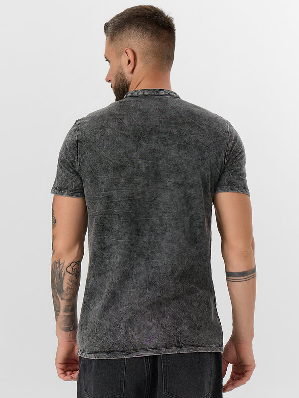 MARK FORMELLE Поло 550024 111697/1 ACID WASH черный