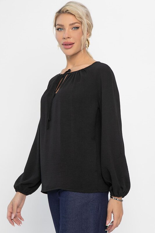LT Collection Блуза 550202 Б13848-10М черный