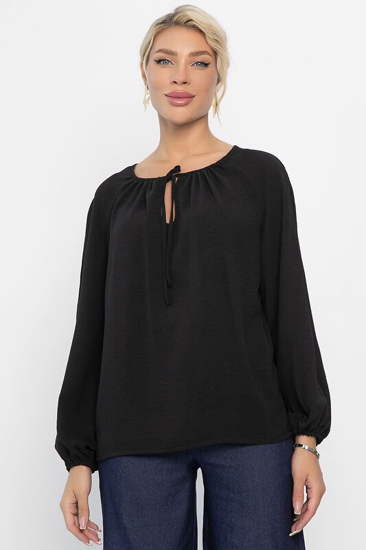 LT Collection Блуза 550202 Б13848-10М черный