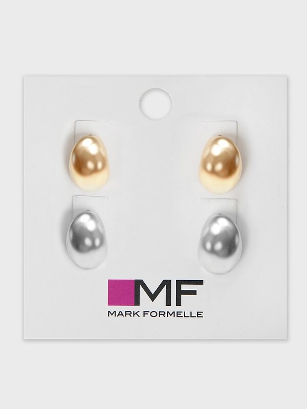 MARK FORMELLE Серьги 550954 LA508-0697 золото +серебро