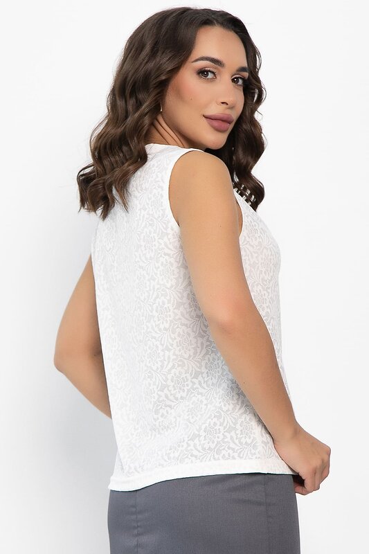 LT Collection Топ 551355 Б14142-29М молочный