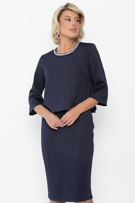 LT Collection Костюм 551359 К14047-10М темно-синий