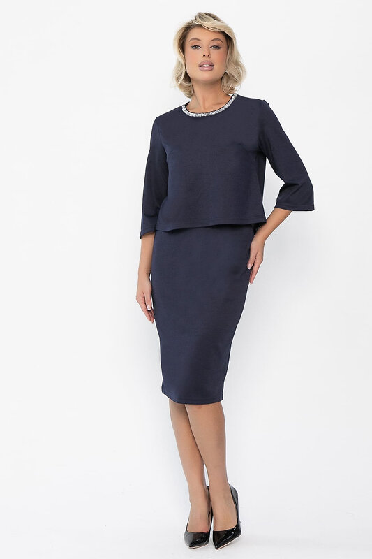 LT Collection Костюм 551359 К14047-10М темно-синий