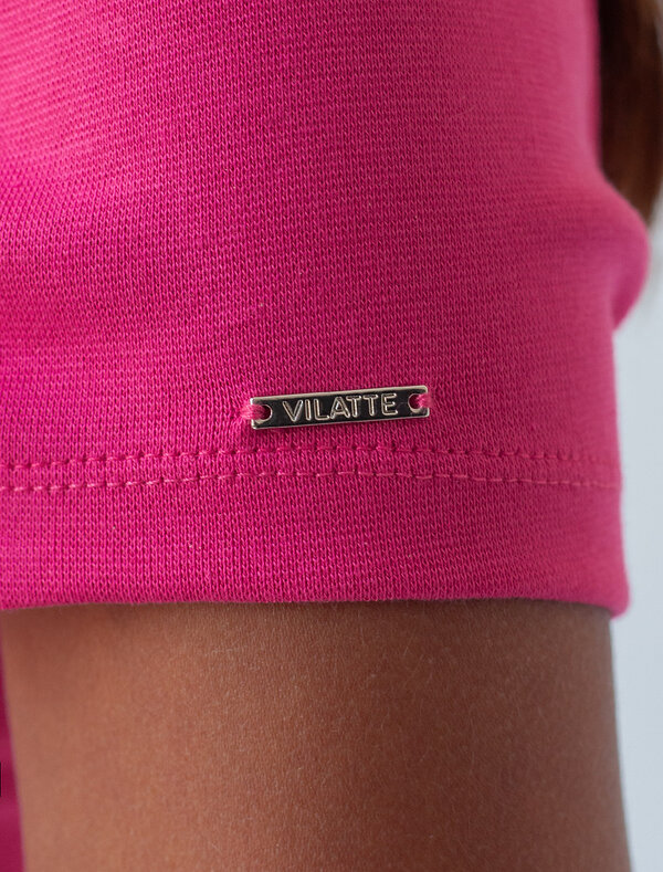VILATTE Футболка 551442 D49.126 фуксия