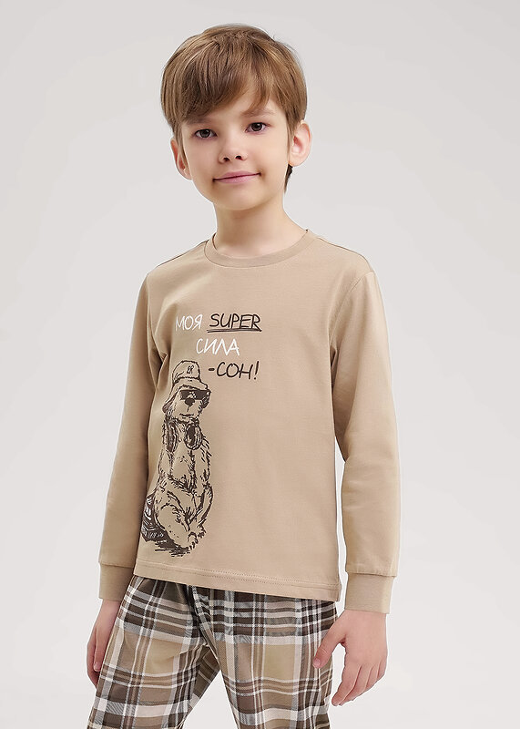 CLEVER Пижама 551514 909473кд_п бежевый