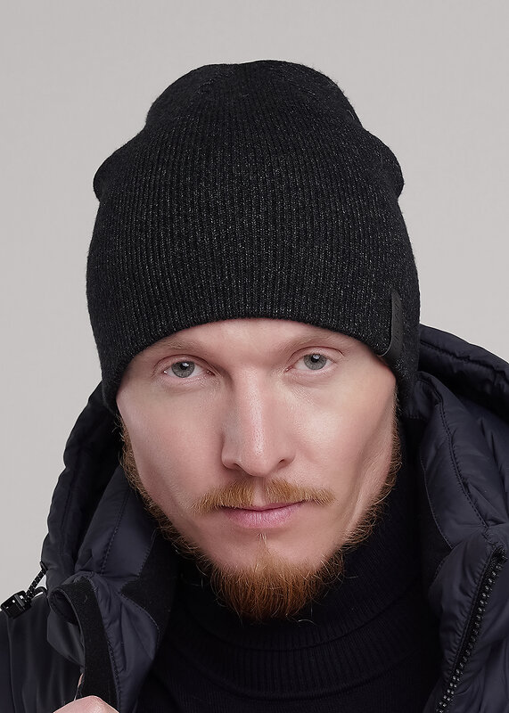 CLEVER Шапка 551532 604101вн меланж чёрный