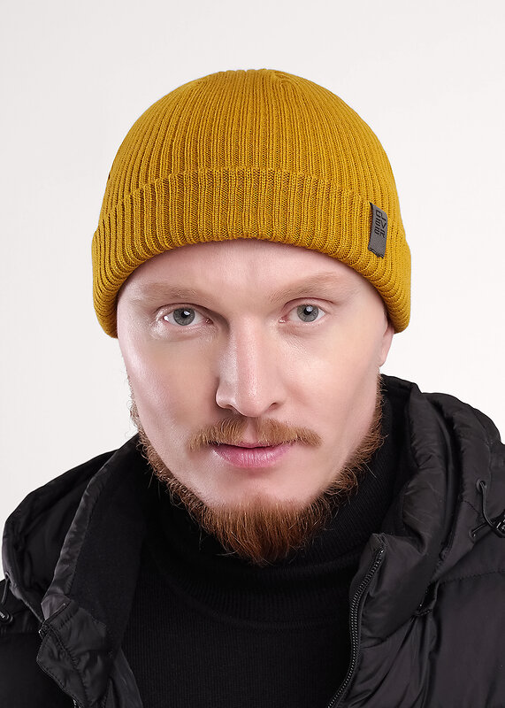 CLEVER Шапка 551673 454451аш горчичный