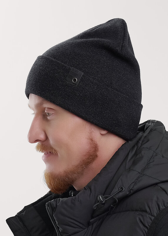 CLEVER Шапка 551722 453855вн меланж т.серый