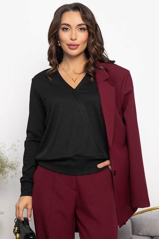 LT Collection Джемпер 552009 Б14091-34М черный