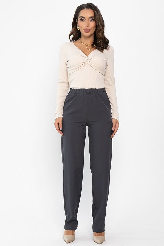 LT Collection Брюки 552246 Б14148-12М серый