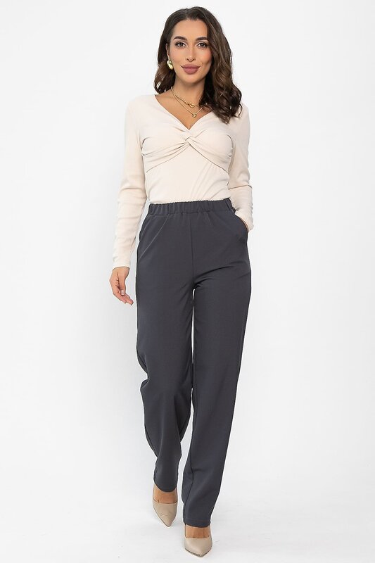 LT Collection Брюки 552246 Б14148-12М серый