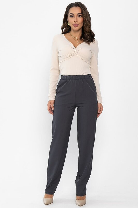 LT Collection Брюки 552246 Б14148-12М серый