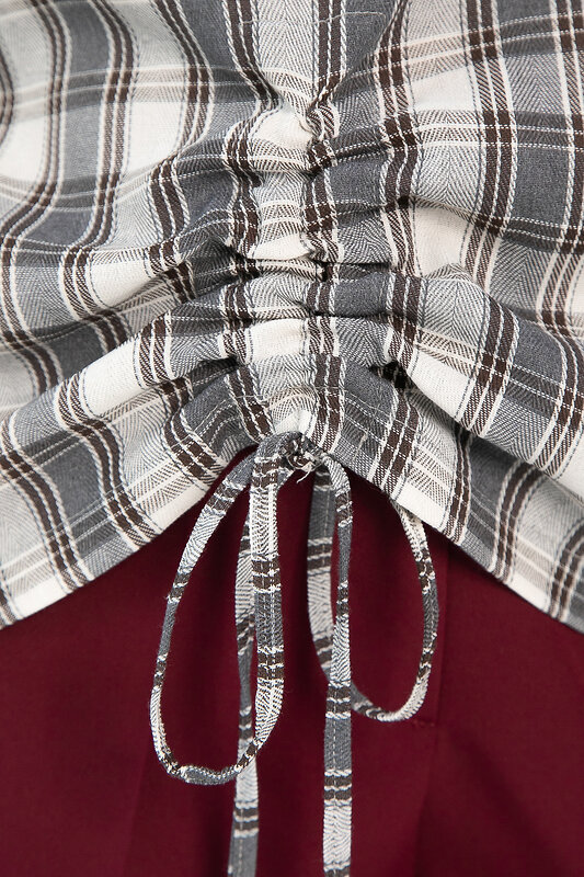 LT Collection Блуза 552247 Б14151-12М серый