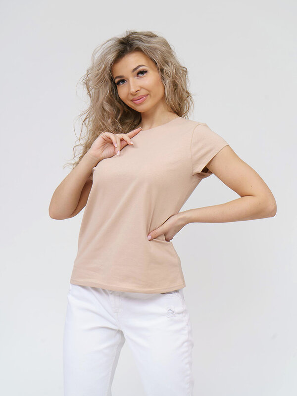 Текс-плюс Футболка 553622 НФ-00032166 Бежевый