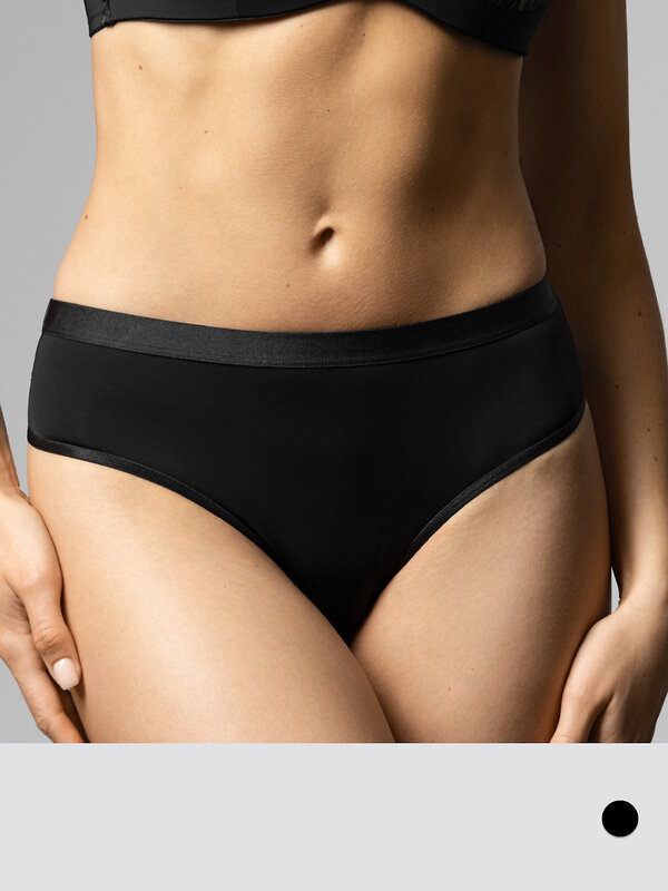 Minimi Трусы 553908 Mi 3233L DESIDERIO Трусы Slip (кружево с микрофиброй высокая линия талии) Nero (Черный)