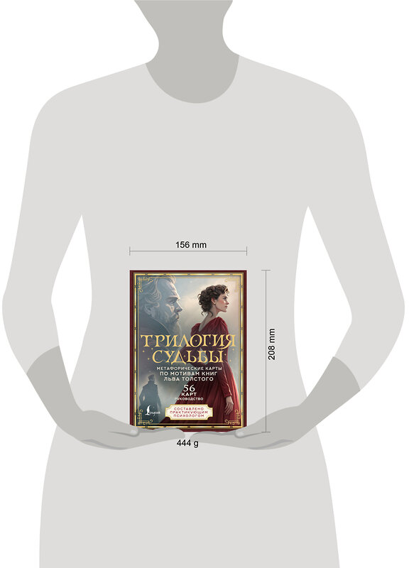 АСТ В. Печерская "Трилогия судьбы. Метафорические карты по мотивам книг Льва Толстого" 555157 978-5-17-166577-7