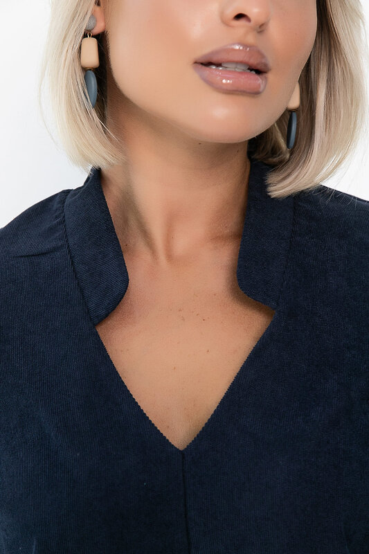 LT Collection Платье 555458 П13664-19М темно-синий