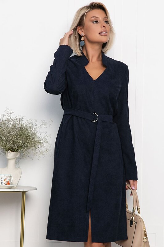 LT Collection Платье 555458 П13664-19М темно-синий