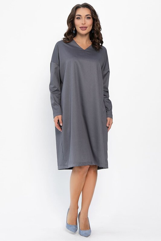 LT Collection Платье 555462 П14121-25М серый