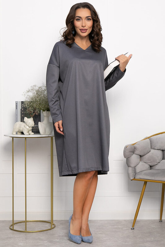 LT Collection Платье 555462 П14121-25М серый