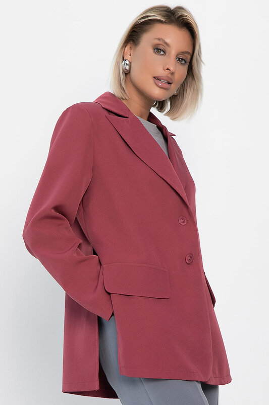 LT Collection Жакет 555470 Б14159-7М темно-розовый