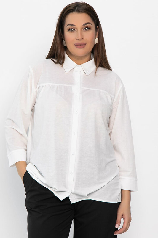 LT Collection Рубашка 555476 Б14240-18М белый