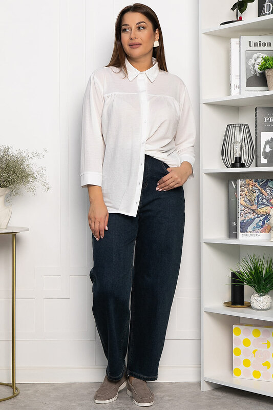LT Collection Рубашка 555476 Б14240-18М белый