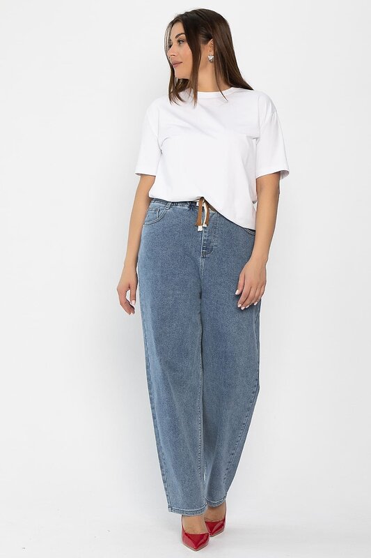 LT Collection Джинсы 555477 Б14218-4М синий