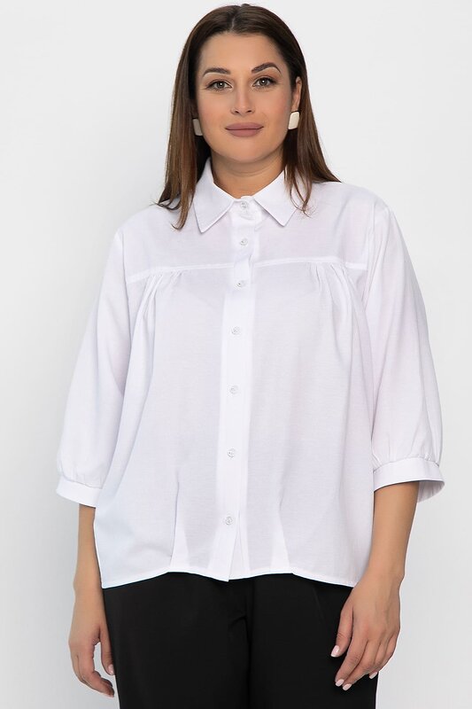 LT Collection Рубашка 555478 Б14222-4М белый