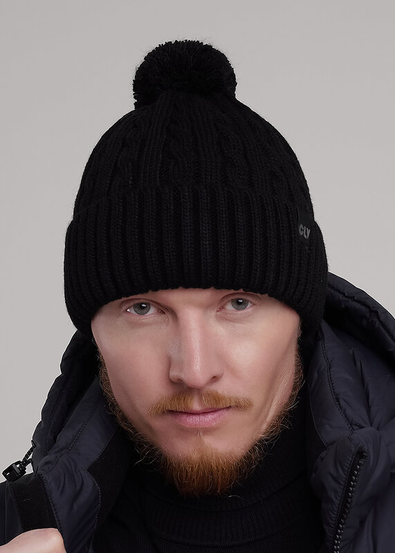 CLEVER Шапка 556135 454489ап флис чёрный