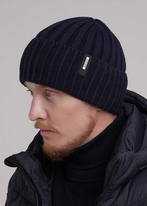 CLEVER Шапка 556166 454531ап флис т.синий