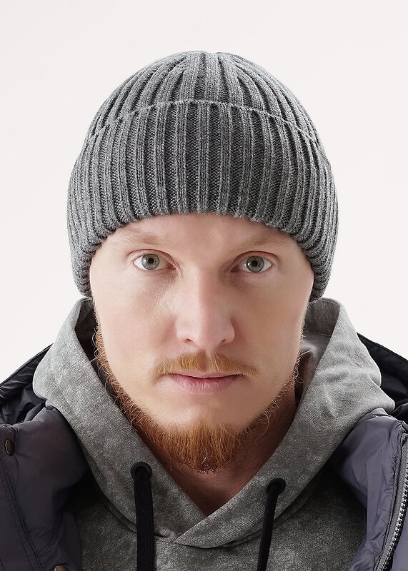 CLEVER Шапка 556336 454420ак флис меланж серый