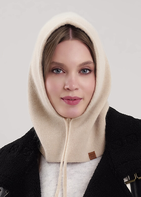 CLEVER Шапка 556353 454421паш св.бежевый