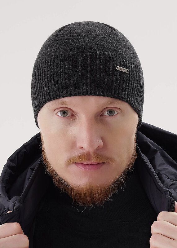CLEVER Шапка 556383 454416аш меланж т.серый