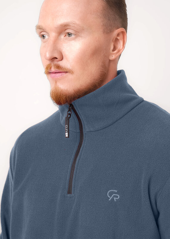 CLEVER Джемпер 556626 652361л джинсовый