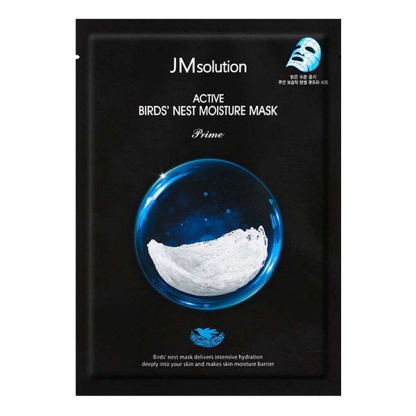 JMsolution Тканевая маска для лица с ласточкиным гнездом / Active Bird's Nest Moisture Mask, 30 мл 557285 19120